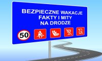 mapa polski z naniesionymi miejscami wypadków drogowych