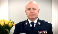 Na obrazku widzimy wizerunek Komendanta Głównego Policji gen. insp. Jarosława Szymczyka